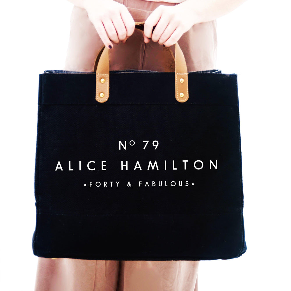 Personalised Bag | 40th Birthday Gift | Personalised Shopping Bag | Gift ideas for Her | Custom Beach Bag | Custom Bag | Custom Shopping Bag - Glam & Co Designs Ltd