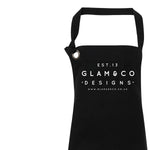 Logo Design Apron | Aprons for Women | Aprons for Men | Logo Aprons UK - Glam and Co 