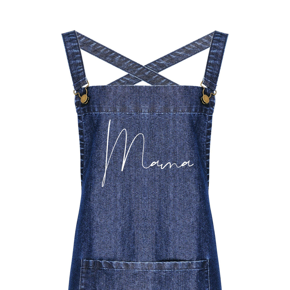 Personalised Barista Apron | Mama Apron - Glam & Co Designs Ltd