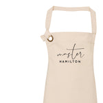 Personalised Aprons for Women and Men, Mrs Apron - Glam & Co Designs Ltd