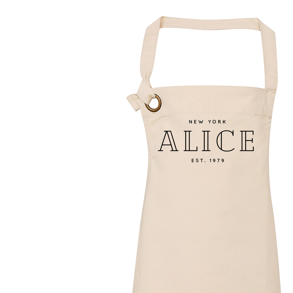 Personalised Apron | Aprons for Women | Custom Name Apron