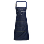 Personalised Denim Apron | Star Baker Apron | Aprons for Men | Aprons for Women | Personalised Apron | Vintage Style Apron | Denim Apron