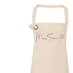 Mrs Gift Ideas | Personalised Apron | Personalised Apron for Mr and Mrs | Gift ideas for Weddings | Him and Her Gift Ideas