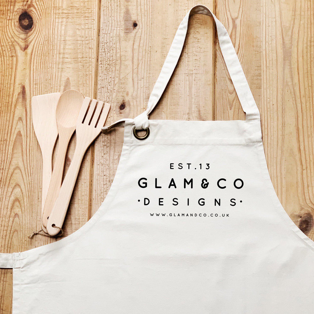 Logo Design Apron Sets | Aprons for Women | Aprons for Men | Design your own Logo Apron