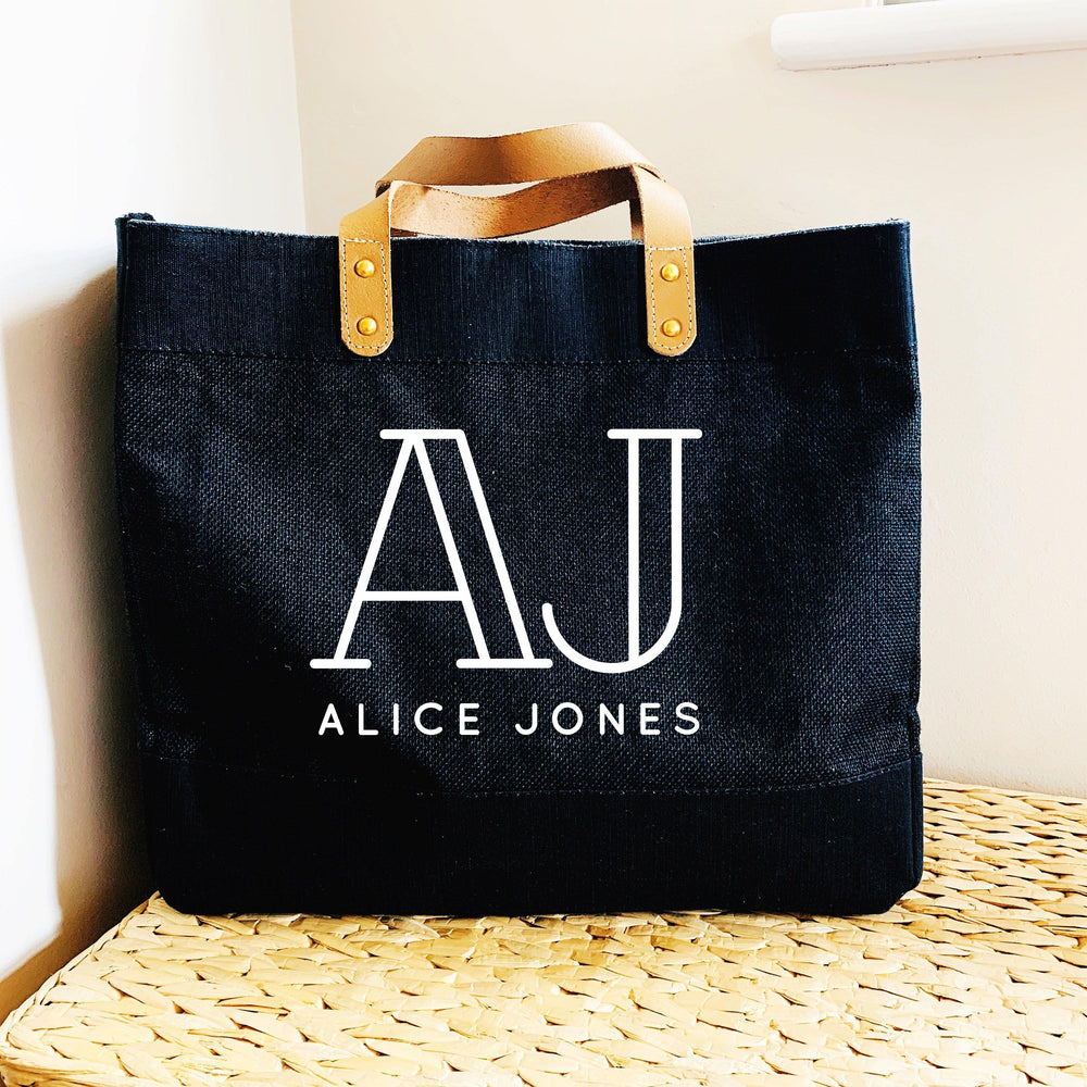 Personalised Bag | 50th Birthday Gift | Personalised Shopping Bag | Gift ideas for Her | Custom Beach Bag | Custom Bag | Custom Shopping Bag - Glam & Co Designs Ltd