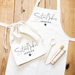 Kids Baking Set | Star Baker | Kids Baking Apron | Personalised Kids Baking Set | Personalised Kids Apron |Aprons for Children |Kids Baking