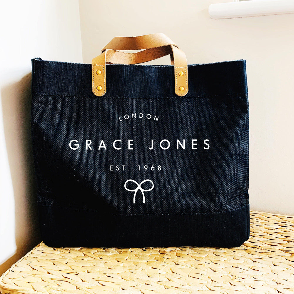 Personalised Bag | 40th Birthday Gift | Personalised Shopping Bag | Gift ideas for Her | Custom Beach Bag | Custom Bag | Custom Shopping Bag - Glam & Co Designs Ltd