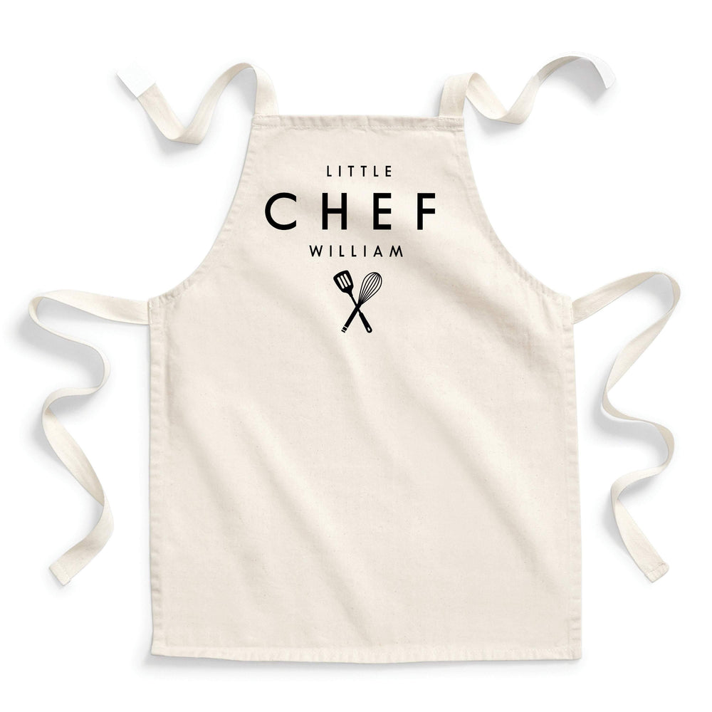 Kids Baking Set | Little Chef Baking Set | Aprons for Kids | Kids Baking Apron | Personalised Kids Baking Set | Personalised Kids Apron - Glam and Co 